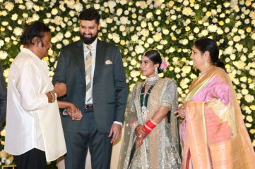 Celebs at Jayasudha Kapoor Elder Son Nihar Wedding Reception